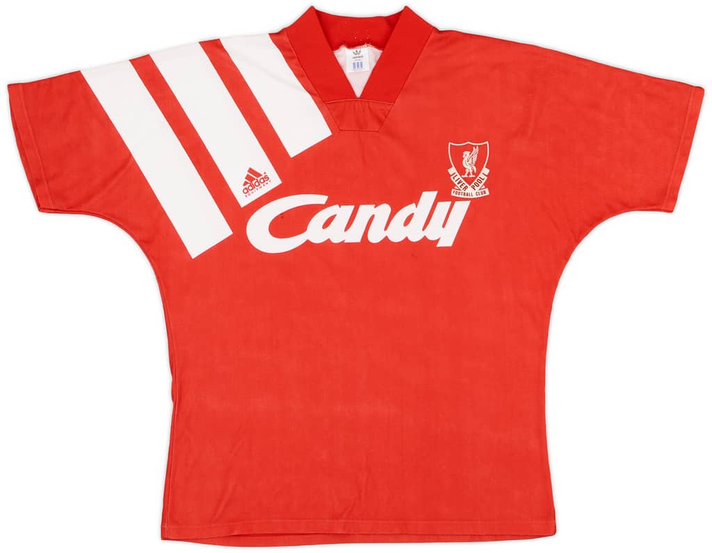 1991-92 Liverpool Home Shirt - 8/10 - (M/L)