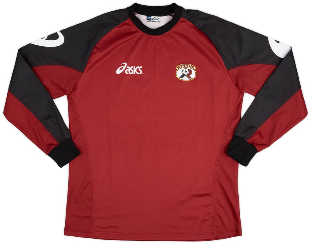 2003-04 Reggina Asics Training L/S Shirt - 9/10 - (XL)