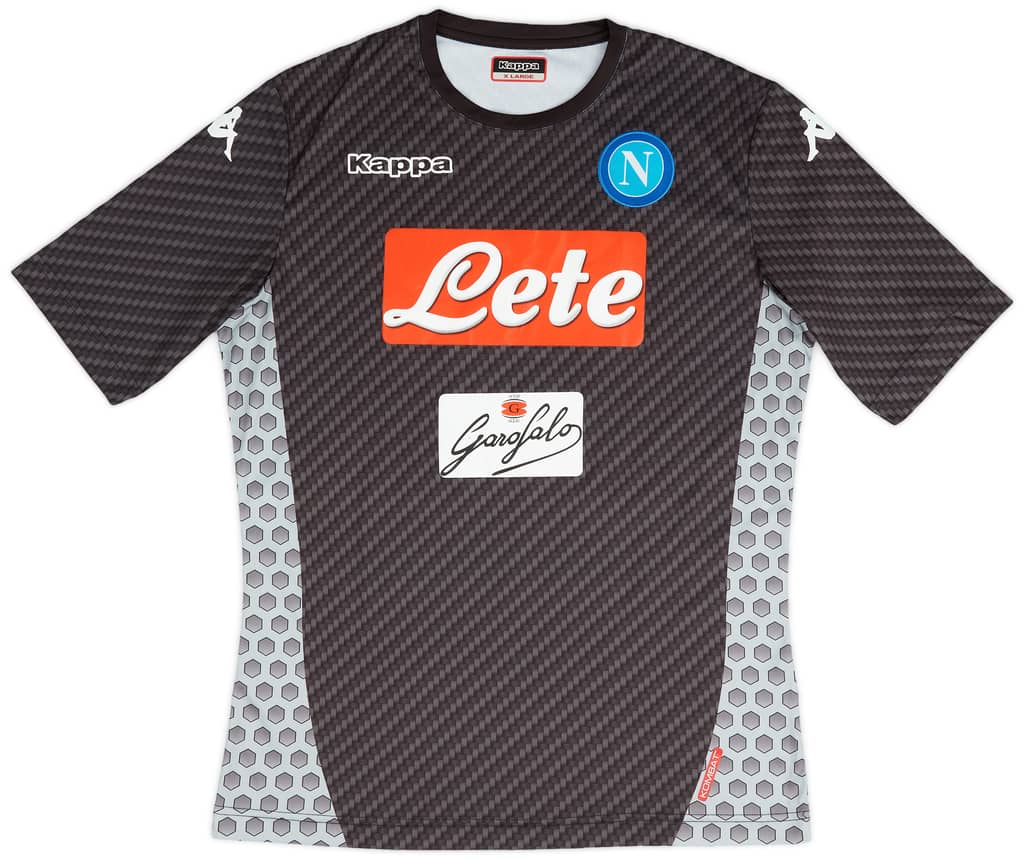 2017-18 Napoli Fourth Shirt - 8/10 - (XL)