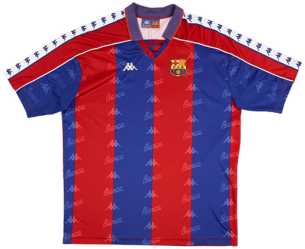 1992-95 Barcelona Home Shirt - 8/10 - (XL)