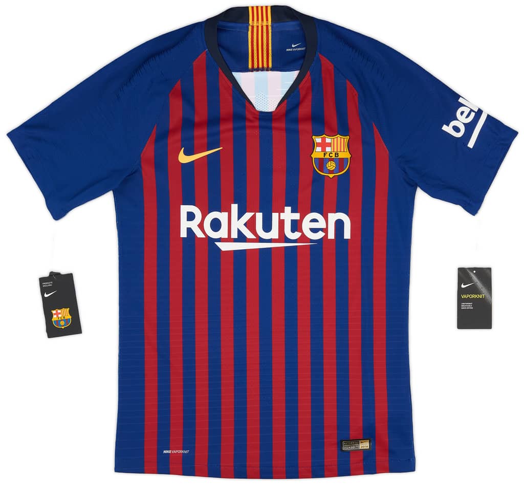 2018-19 Barcelona Authentic Home Shirt Messi #10