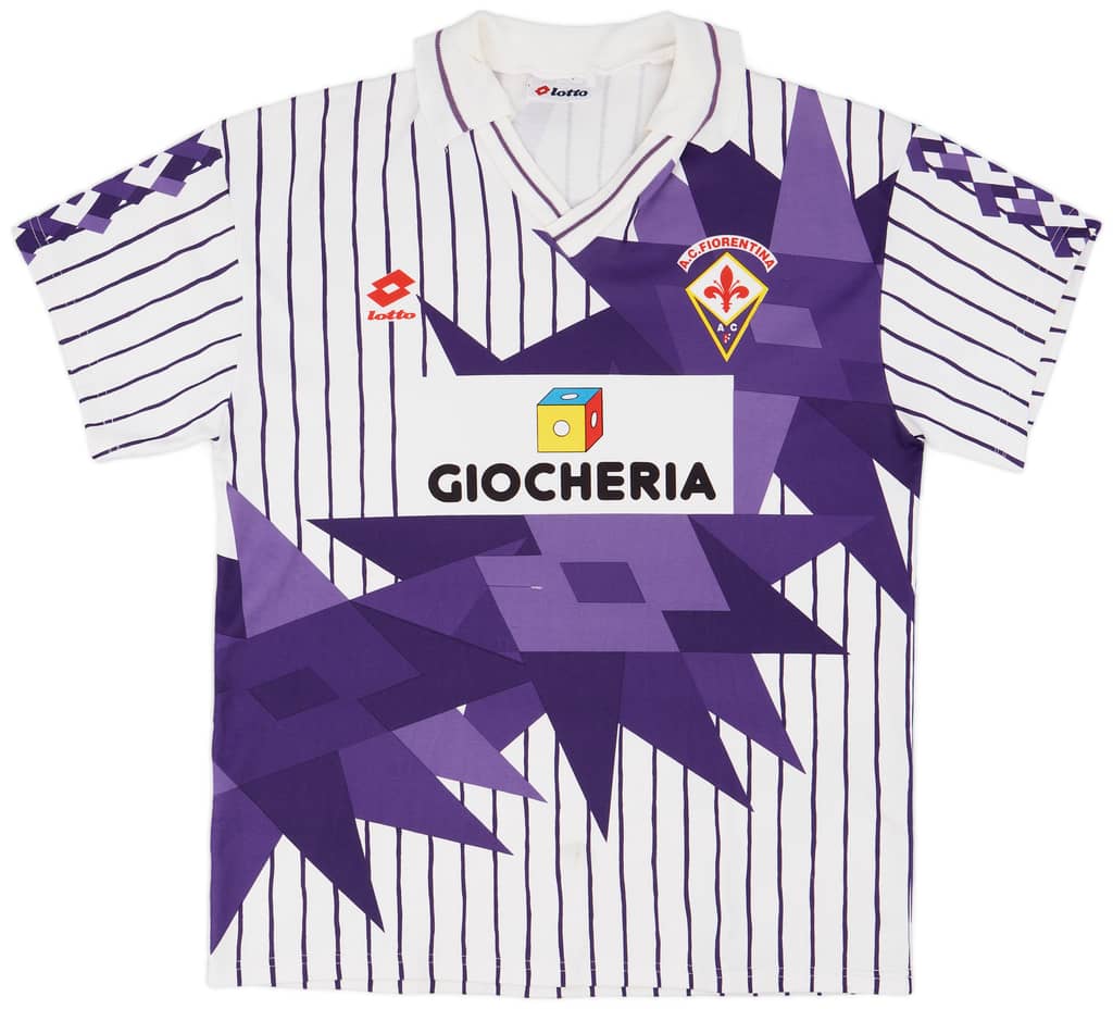 1991-92 Fiorentina Away Shirt - 7/10 - (L)