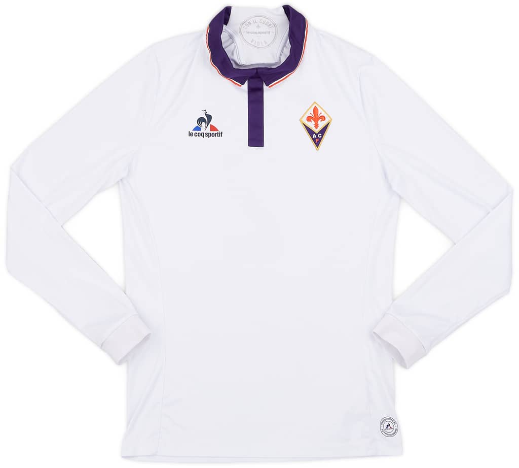 2016-17 Fiorentina Away L/S Shirt #2 - 8/10 - (S)