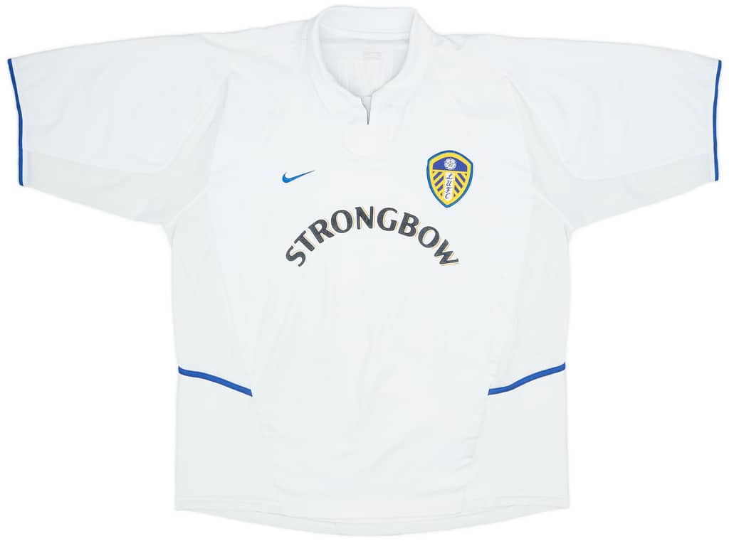 2002-03 Leeds United Home Shirt Fowler #27 - 8/10 - (XXL)