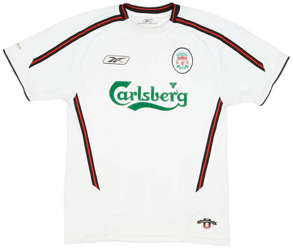 2003-04 Liverpool Away Shirt Gerrard #17 - 6/10 - (S)