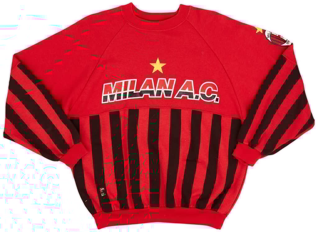 1990-91 AC Milan Le Felpe Dei Grandi Sweat Top - 7/10 - (S)