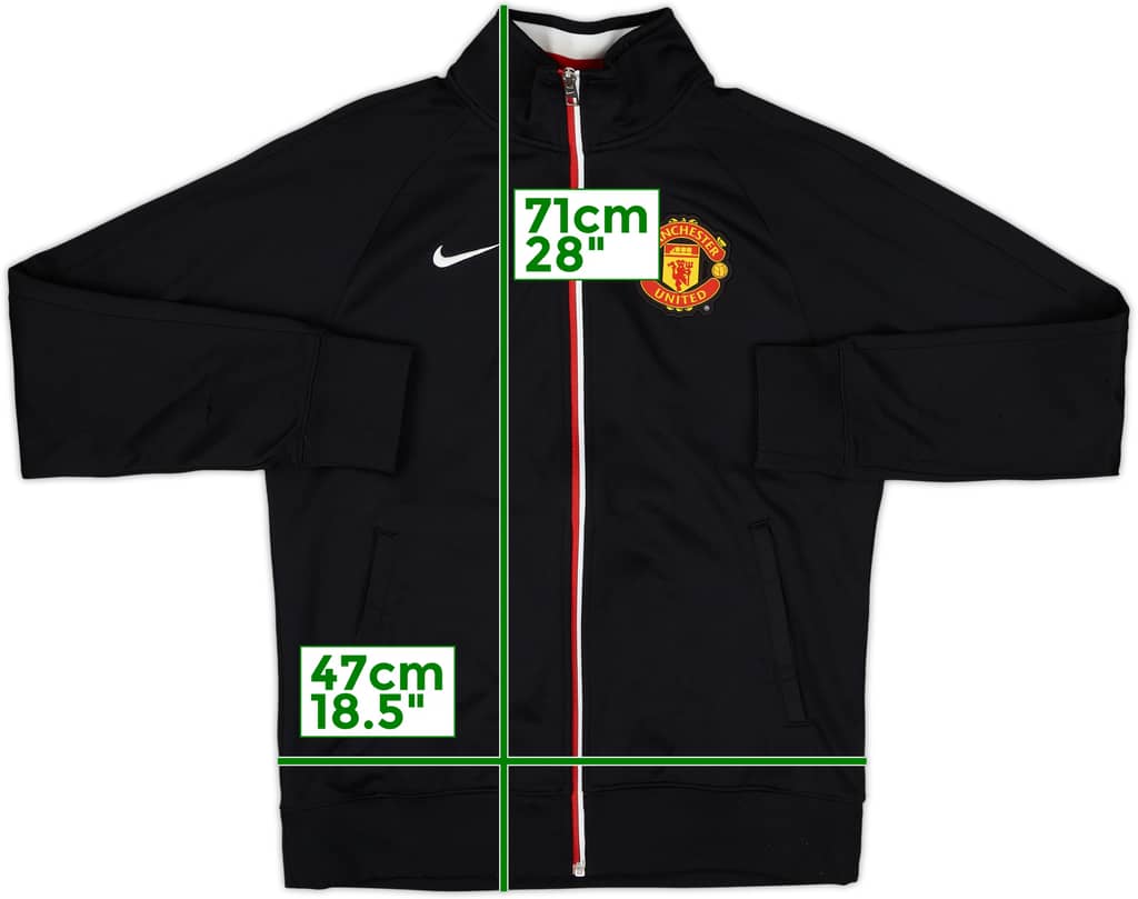 2012-13 Manchester United Nike Track Jacket - 9/10 - (S)