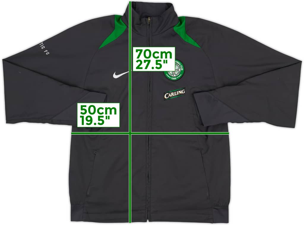 2005-06 Celtic Nike Track Jacket - 9/10 - (S)
