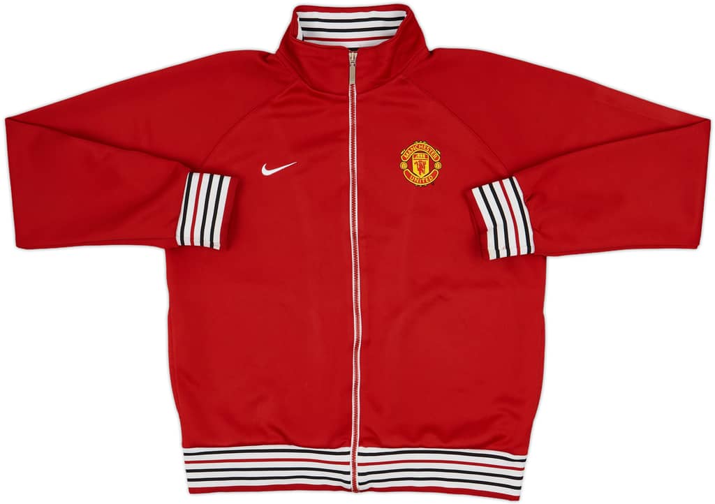 2006-07 Manchester United Nike Track Jacket - 9/10 - (M)