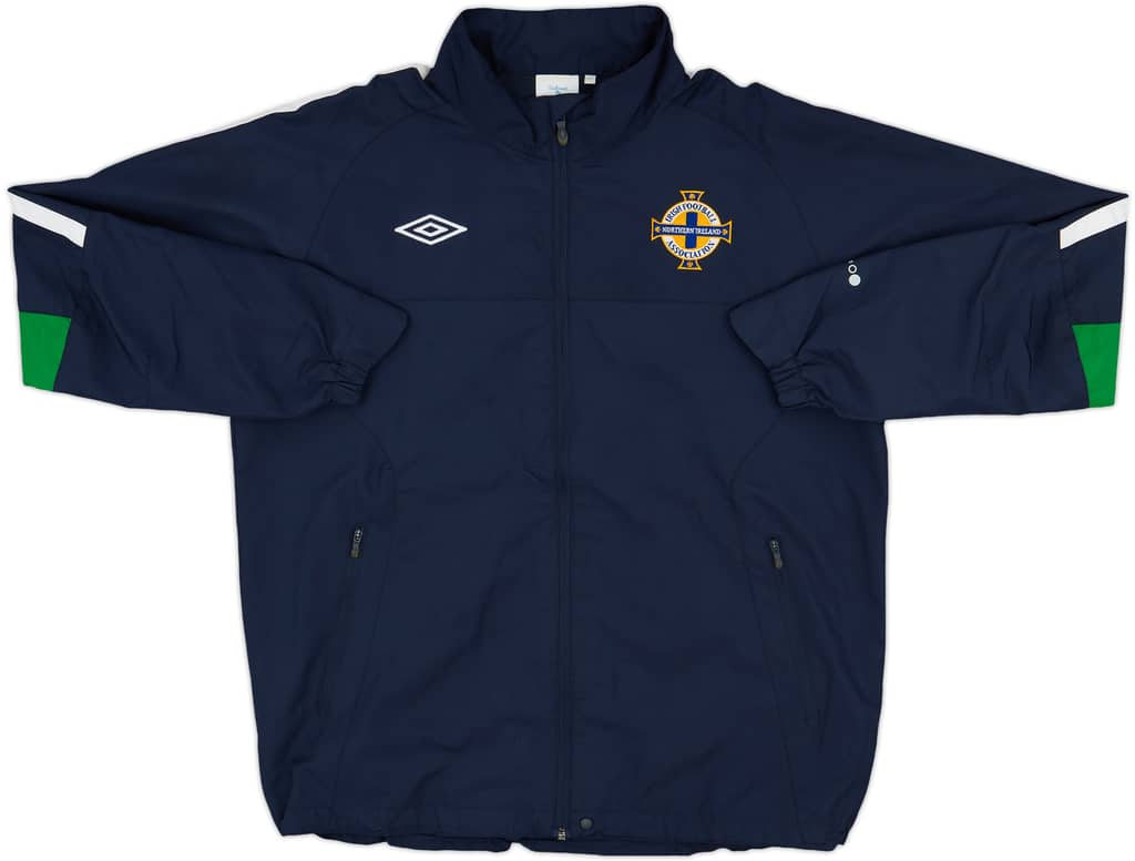 2010-11 Northern Ireland Umbro Track Jacket - 9/10 - (L)