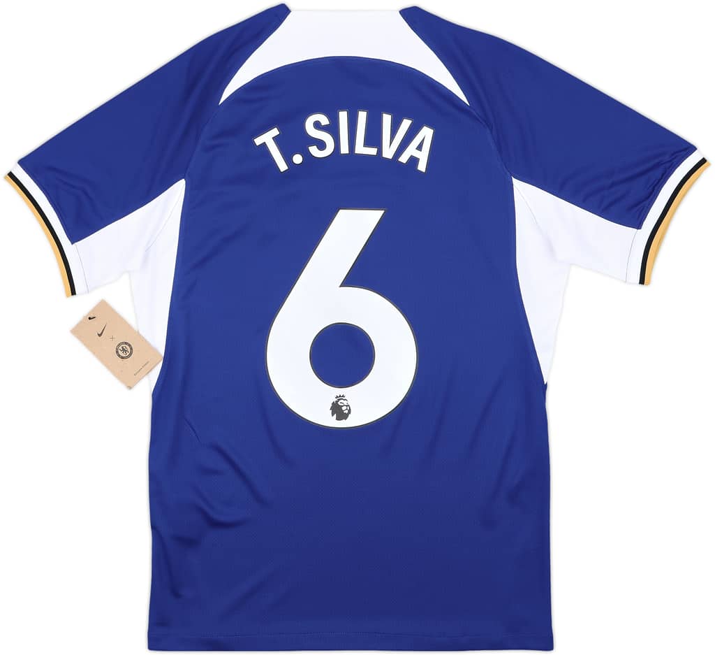 2023-24 Chelsea Home Shirt T.Silva #6 (S)