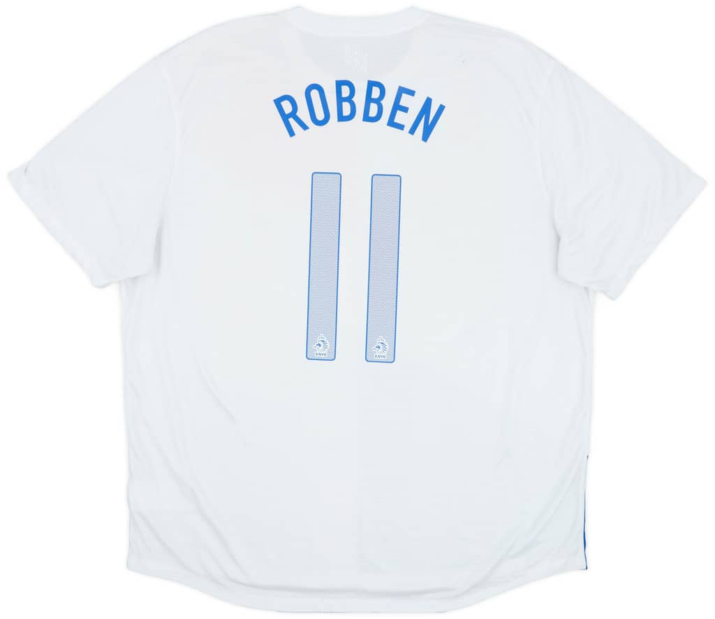 2013-14 Netherlands Away Shirt Robben #11 - 7/10 - (XXL)