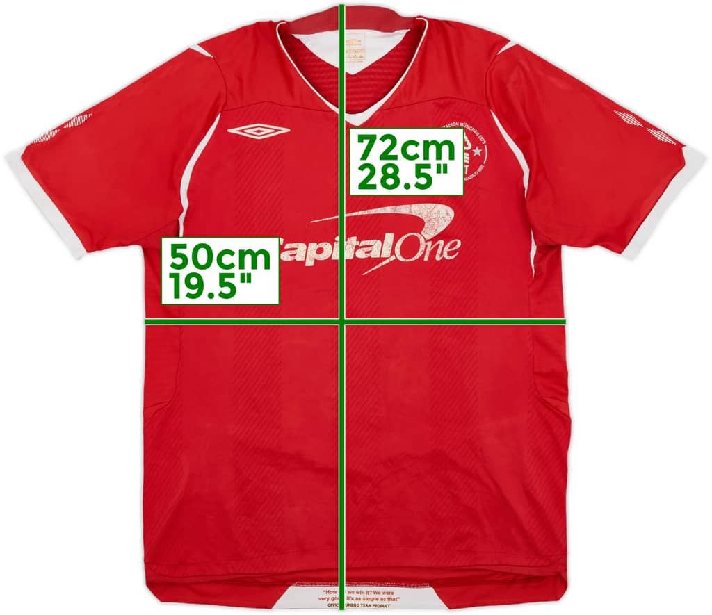 2008-09 Nottingham Forest Home Shirt - 5/10 - (M)