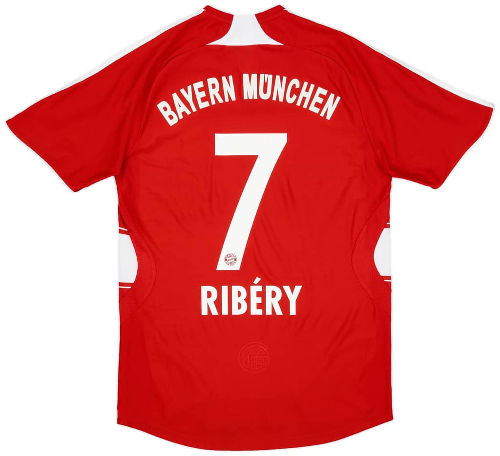 2007-08 Bayern Munich Home Shirt Ribery #7 - 6/10 - (S)