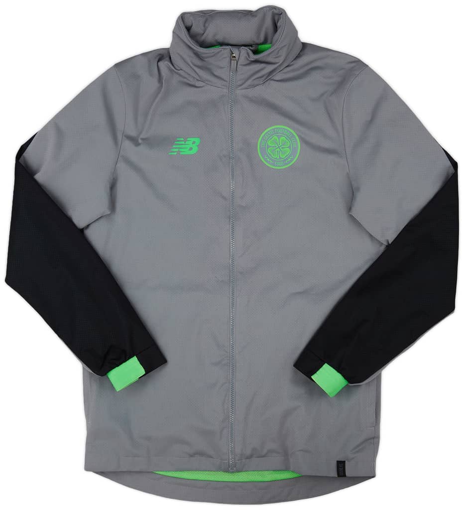 2017-18 Celtic New Balance Track Jacket - 9/10 - (M)