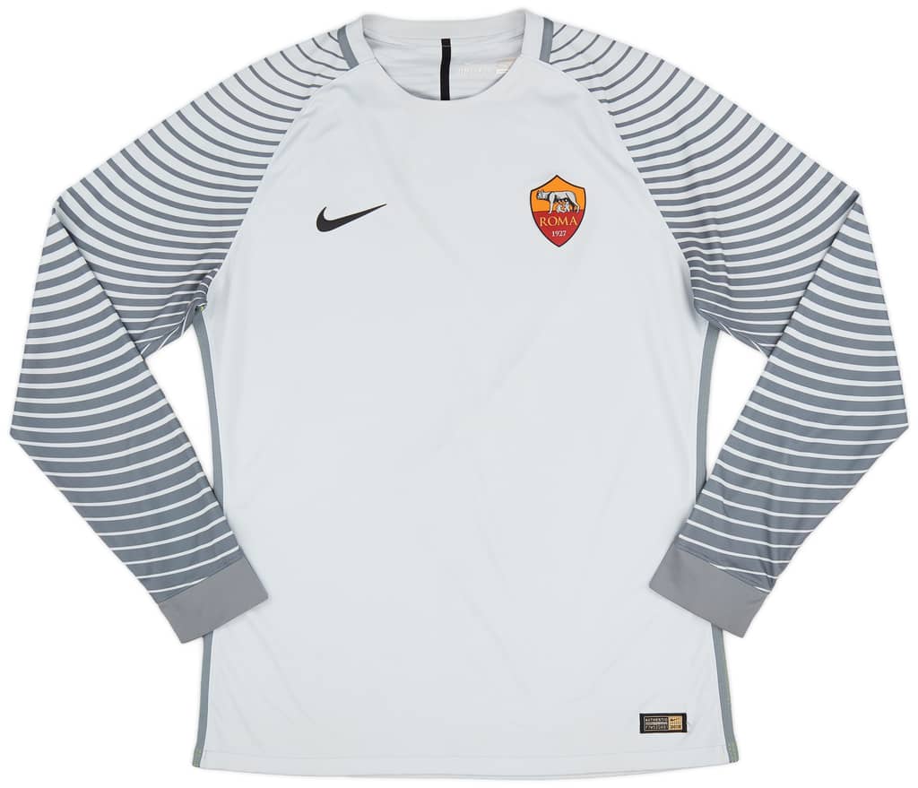 2016-17 Roma Authentic GK Shirt - 5/10 - (XL)