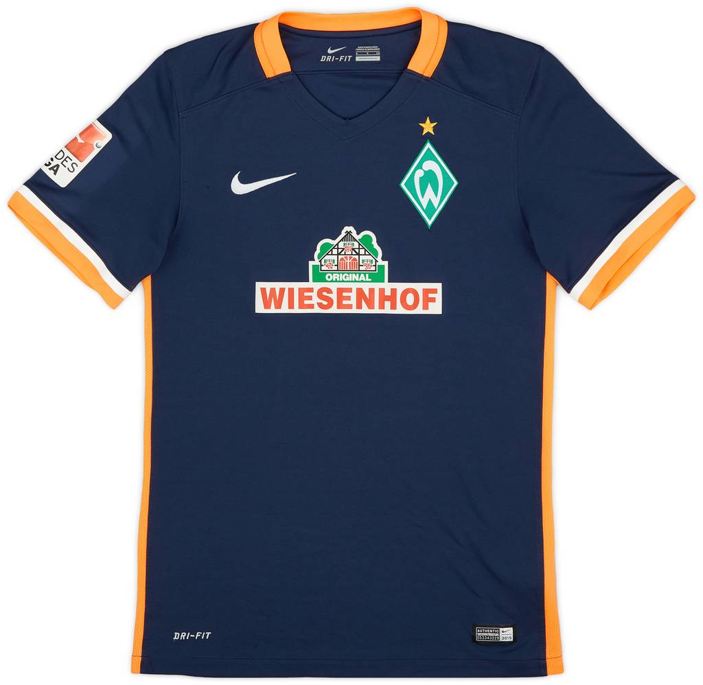 2015-16 Werder Bremen Away Shirt - 7/10 - (S)