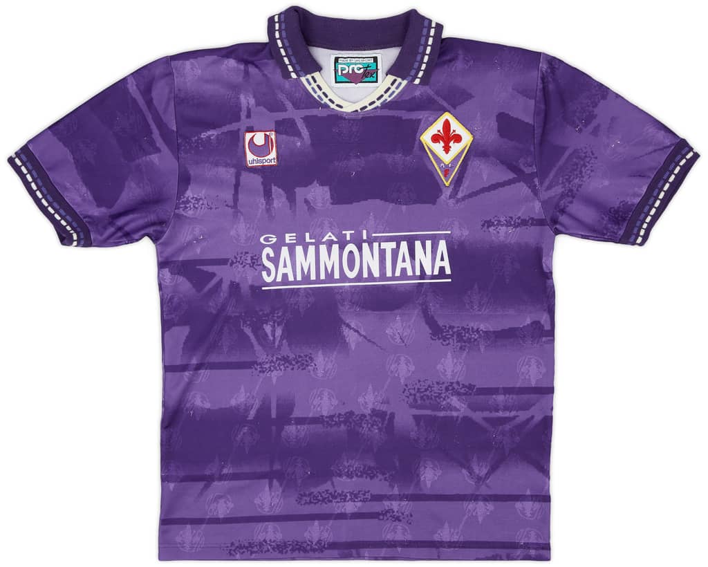 1994-95 Fiorentina Home Shirt - 8/10 - (L)