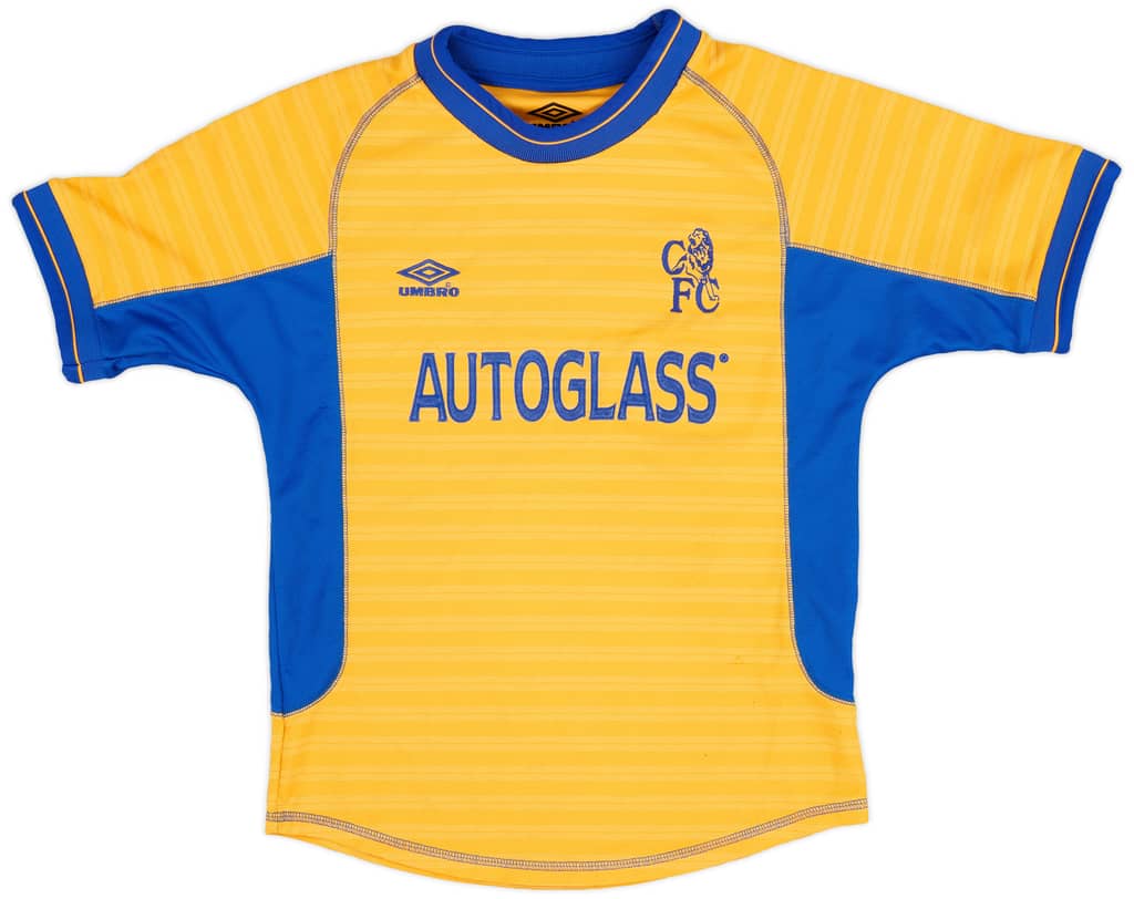 2000-01 Chelsea Away Shirt - 8/10 - (S.Boys)