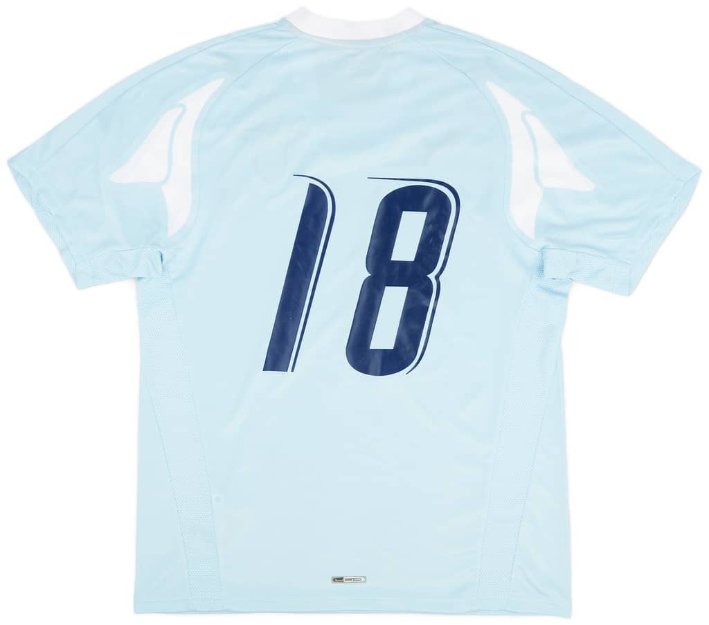 2007-08 Lazio Home Shirt #18 - 8/10 - (L)