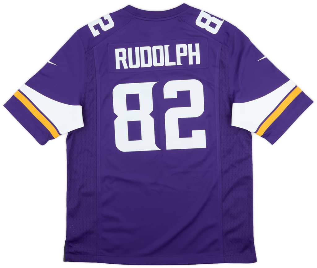 2013-20 Minnesota Vikings Rudolph #82 Nike Game Home Jersey (Excellent) M