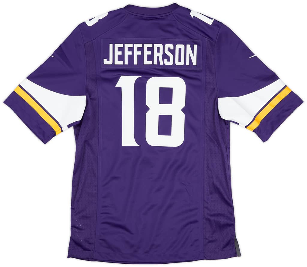 2020-23 Minnesota Vikings Jefferson #18 Nike Game Home Jersey (XXL)
