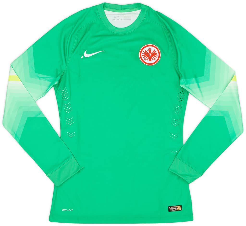 2014-15 Eintracht Frankfurt Authentic GK Shirt - 9/10 - (M)