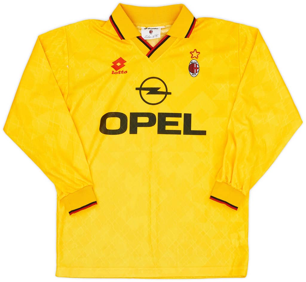 1994-96 AC Milan Third L/S Shirt - 8/10 - (S)