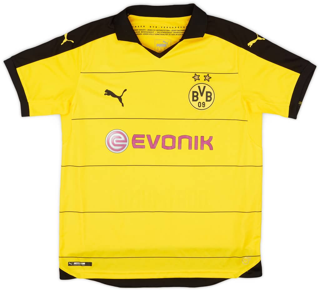 2015-16 Borussia Dortmund Home Shirt - 9/10 - (XL.Boys)