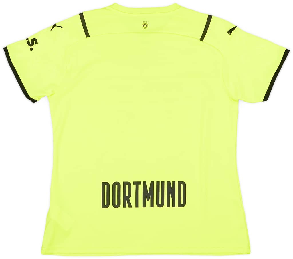 2021-22 Borussia Dortmund European Home Shirt - 10/10 - (Women's L)