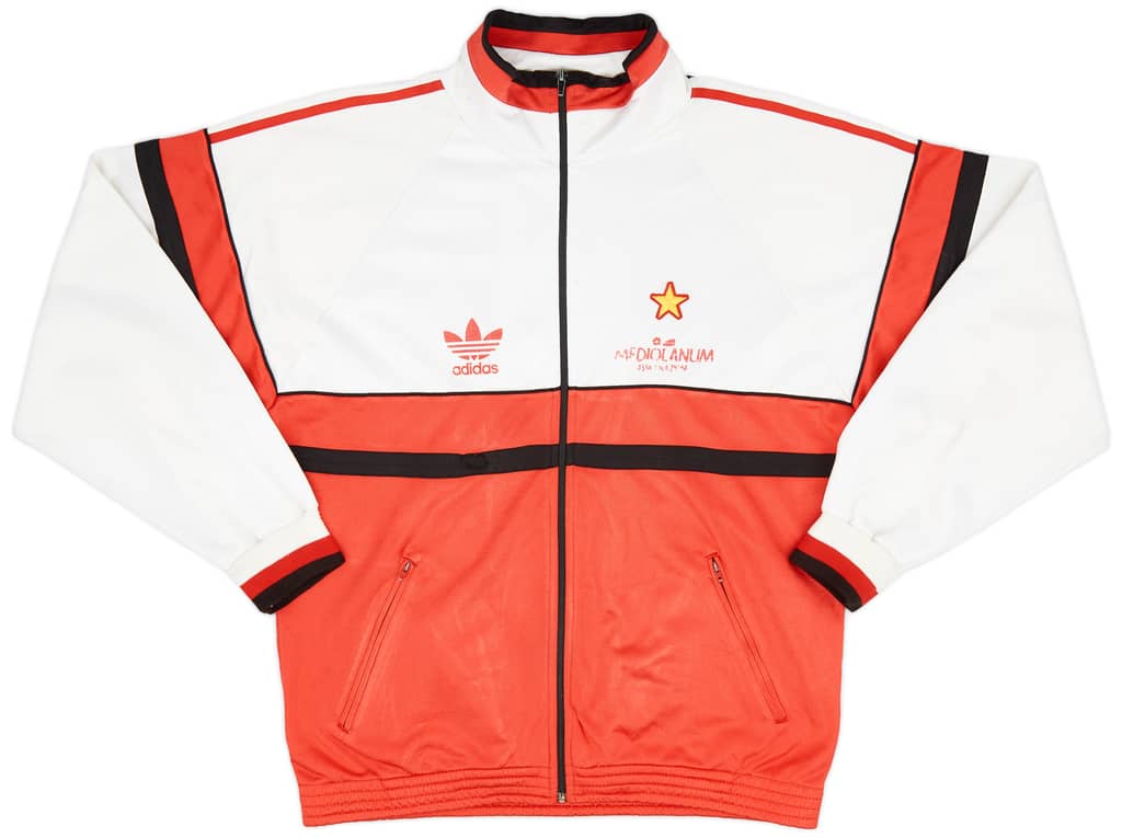 1990-92 AC Milan adidas Track Jacket - 5/10 - (XL)