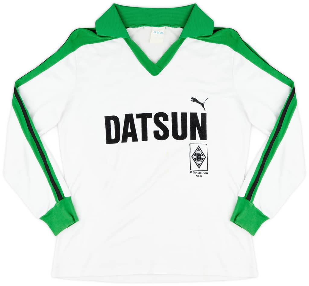 1980-83 Borussia Monchengladbach Home L/S Shirt - 7/10 - (M)