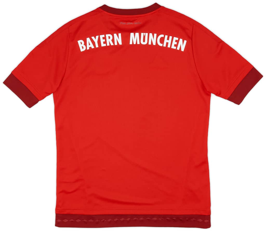 2015-16 Bayern Munich Home Shirt - 8/10 - (XL.Boys)