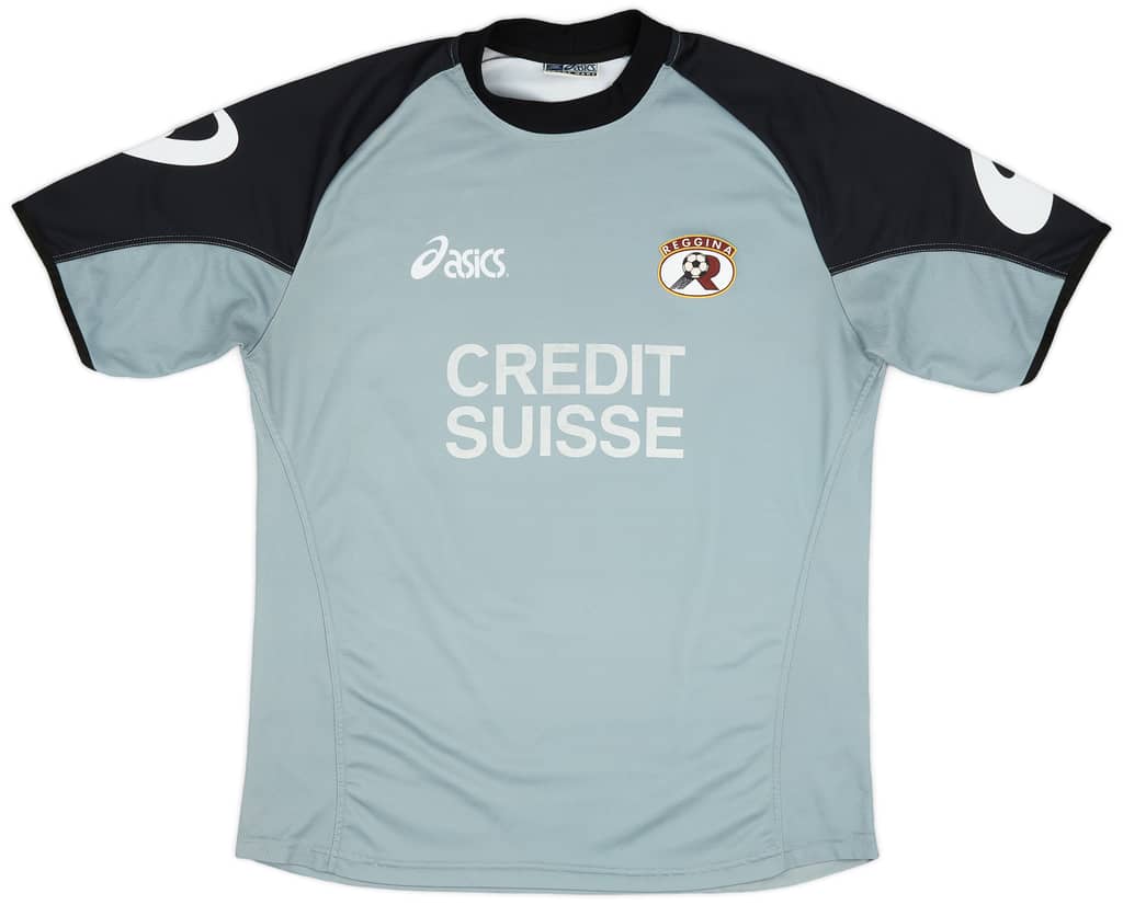 2003-04 Reggina Asics Training Shirt - 6/10 - (XL)