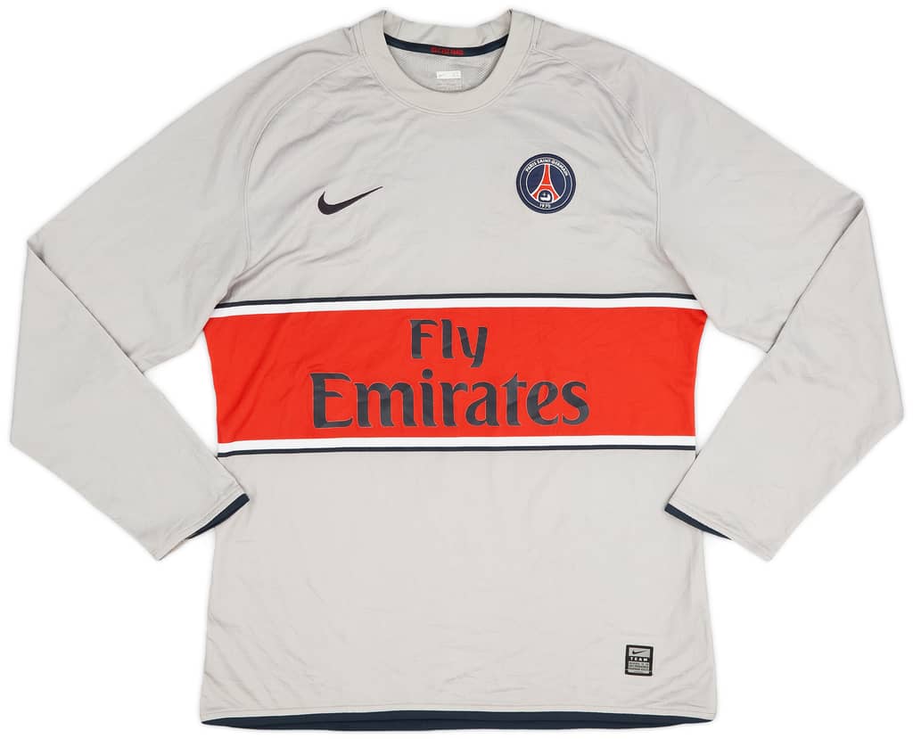 2008-09 Paris Saint-Germain Player Issue Away L/S Shirt - 8/10 - (XL)