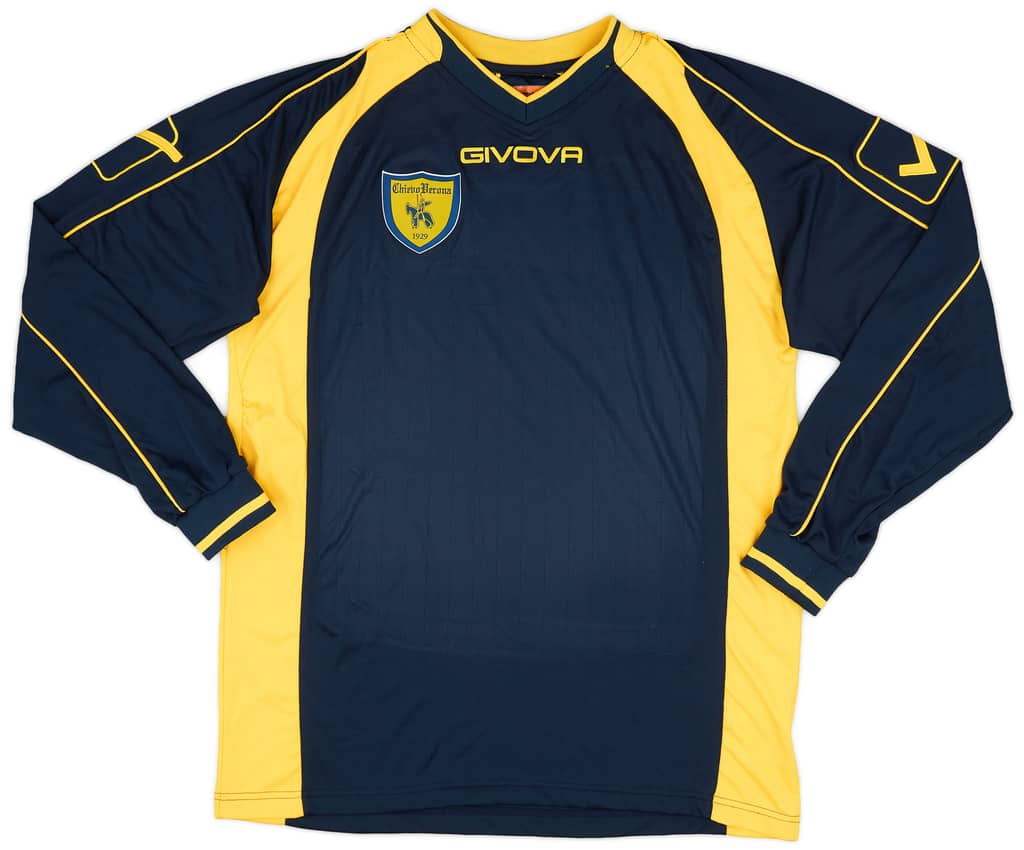 2012-14 Chievo Verona Givova Training L/S Shirt - 8/10 - (XL)