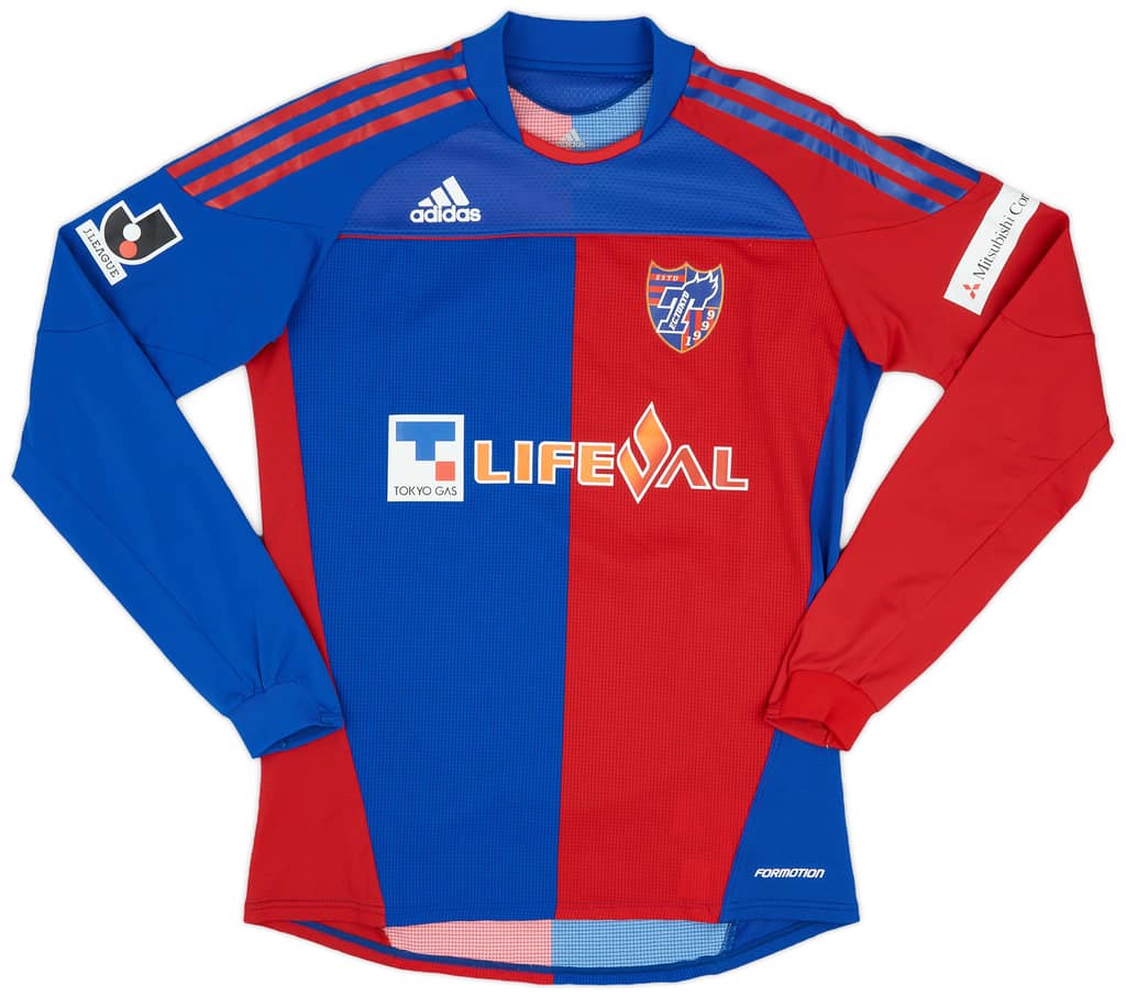 2010 FC Tokyo Player Issue Home L/S Shirt - 8/10 - (M)