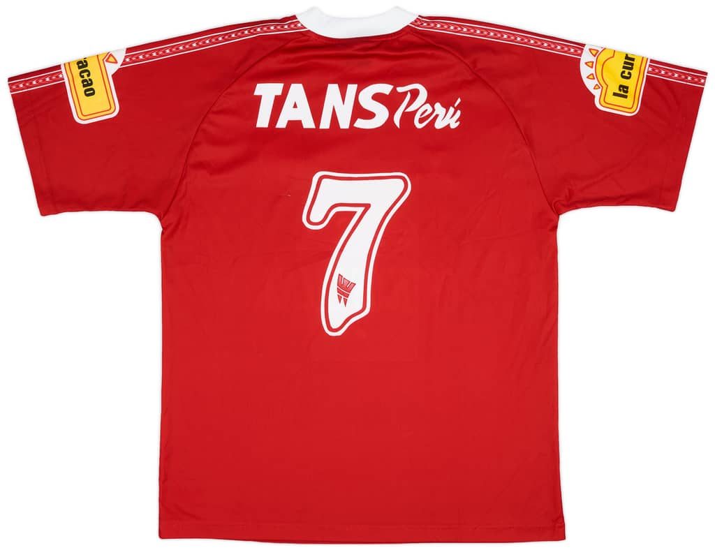 2002 Coronel Bolognesi Home Shirt #7 - 7/10 - (L)