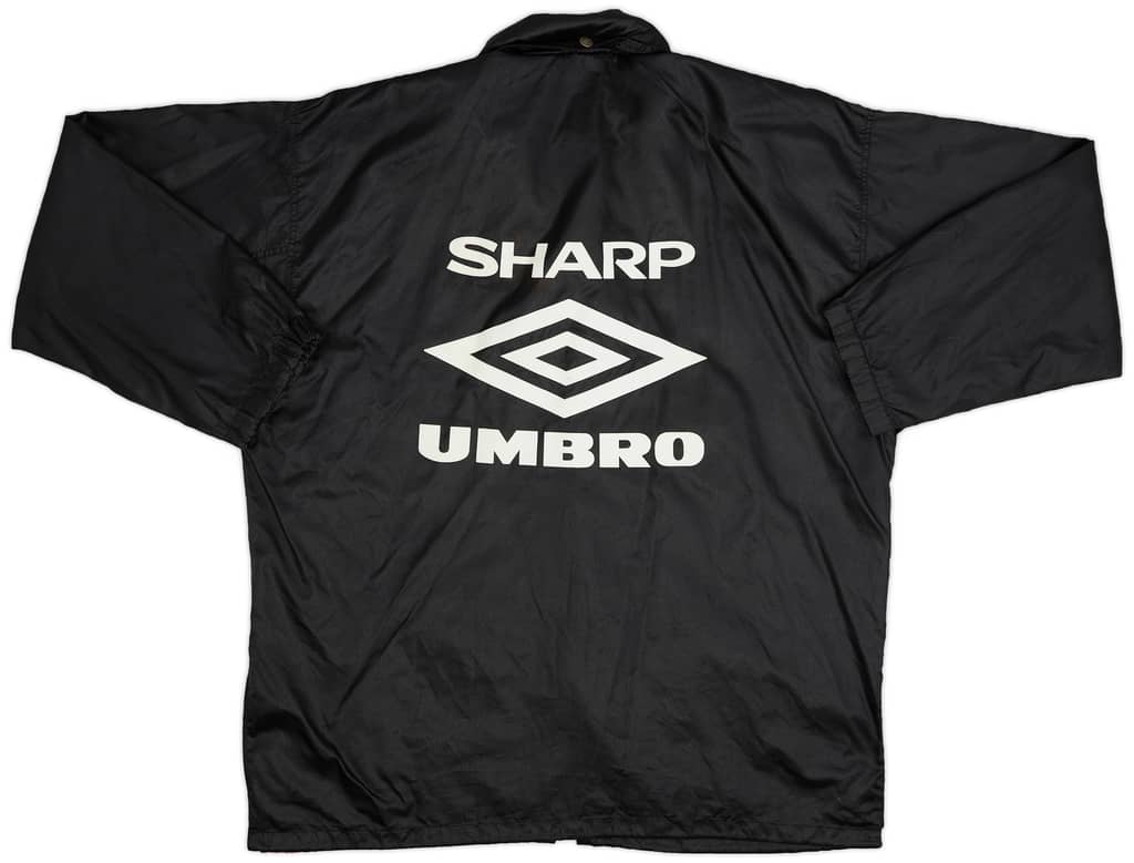 1994-95 Manchester United Umbro Hooded Rain Jacket - 9/10 - (L)