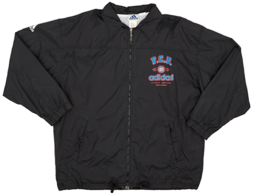 1992-93 Bayern Munich Physical Education Department adidas Bench Coat - 6/10 - (M)