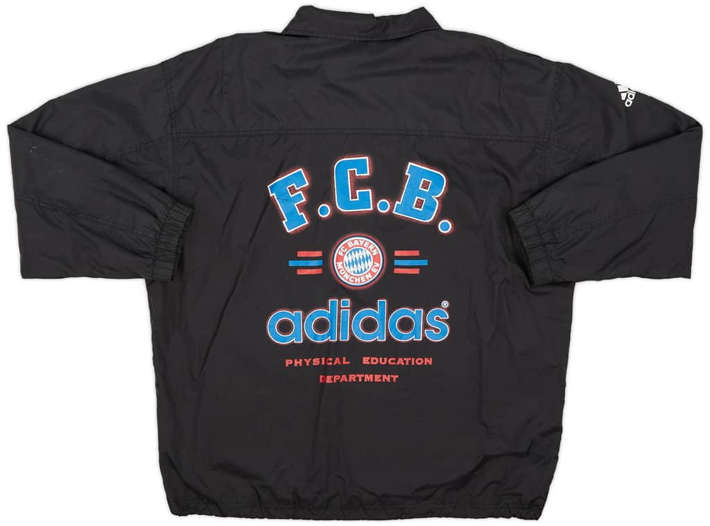 1992-93 Bayern Munich Physical Education Department adidas Bench Coat - 6/10 - (M)
