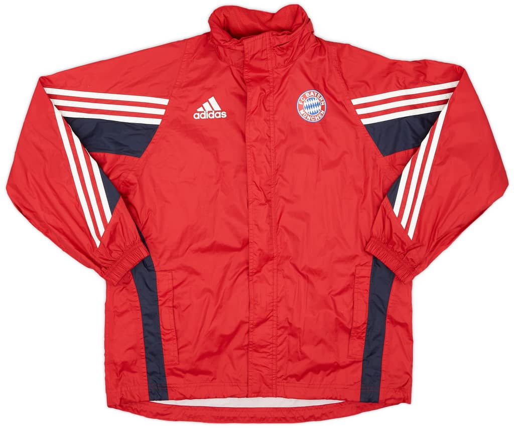 2003-04 Bayern Munich adidas Hooded Rain Jacket - 8/10 - (S)