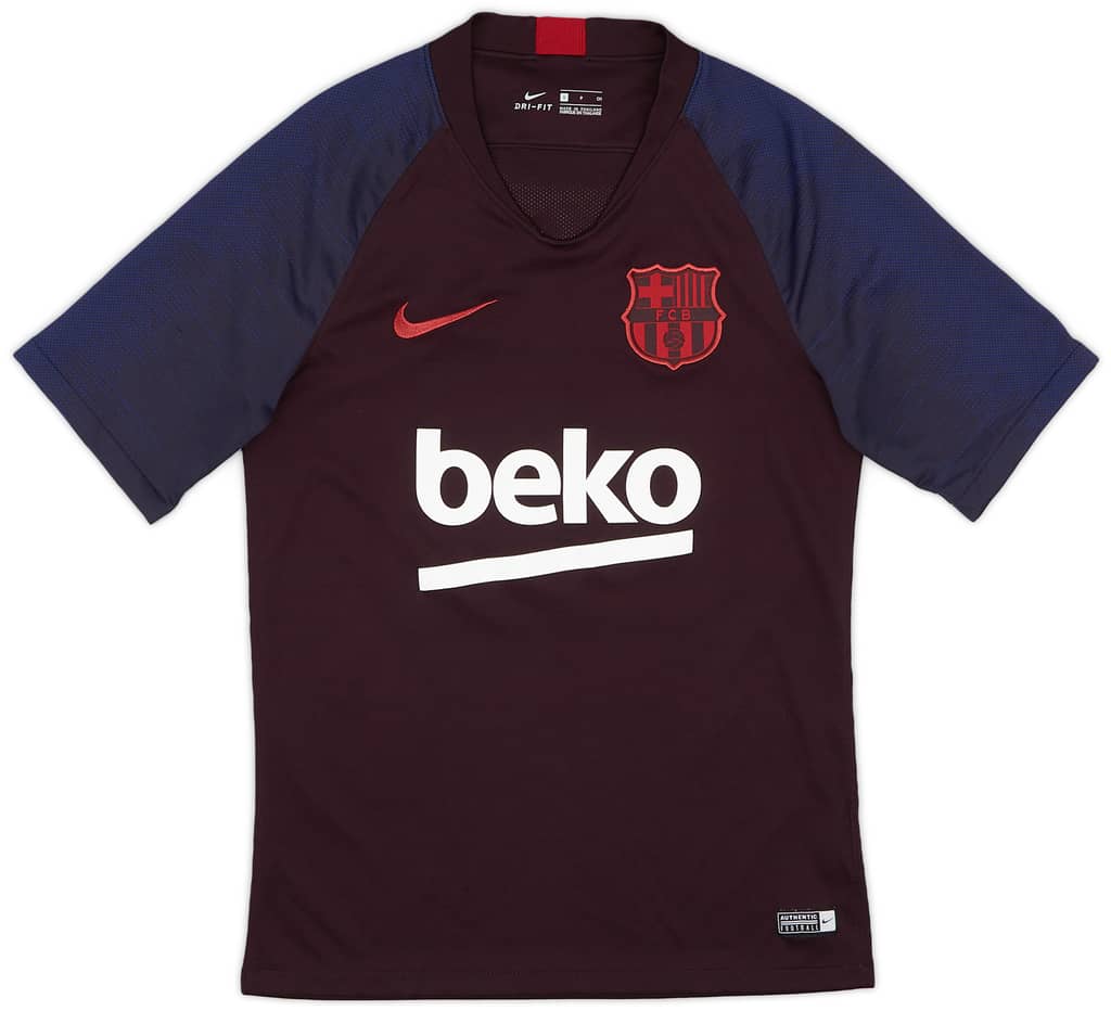 2019-20 Barcelona Nike Training Shirt - 9/10 - (S)