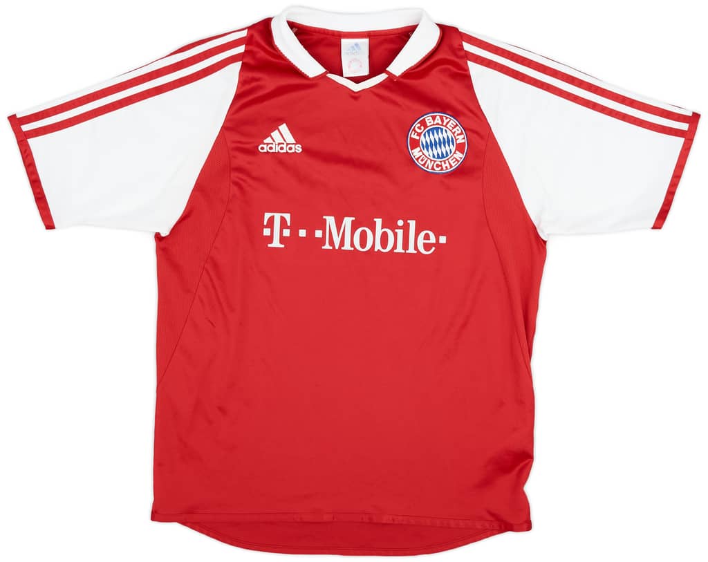 2003-04 Bayern Munich Home Shirt - 8/10 - (XL.Boys)