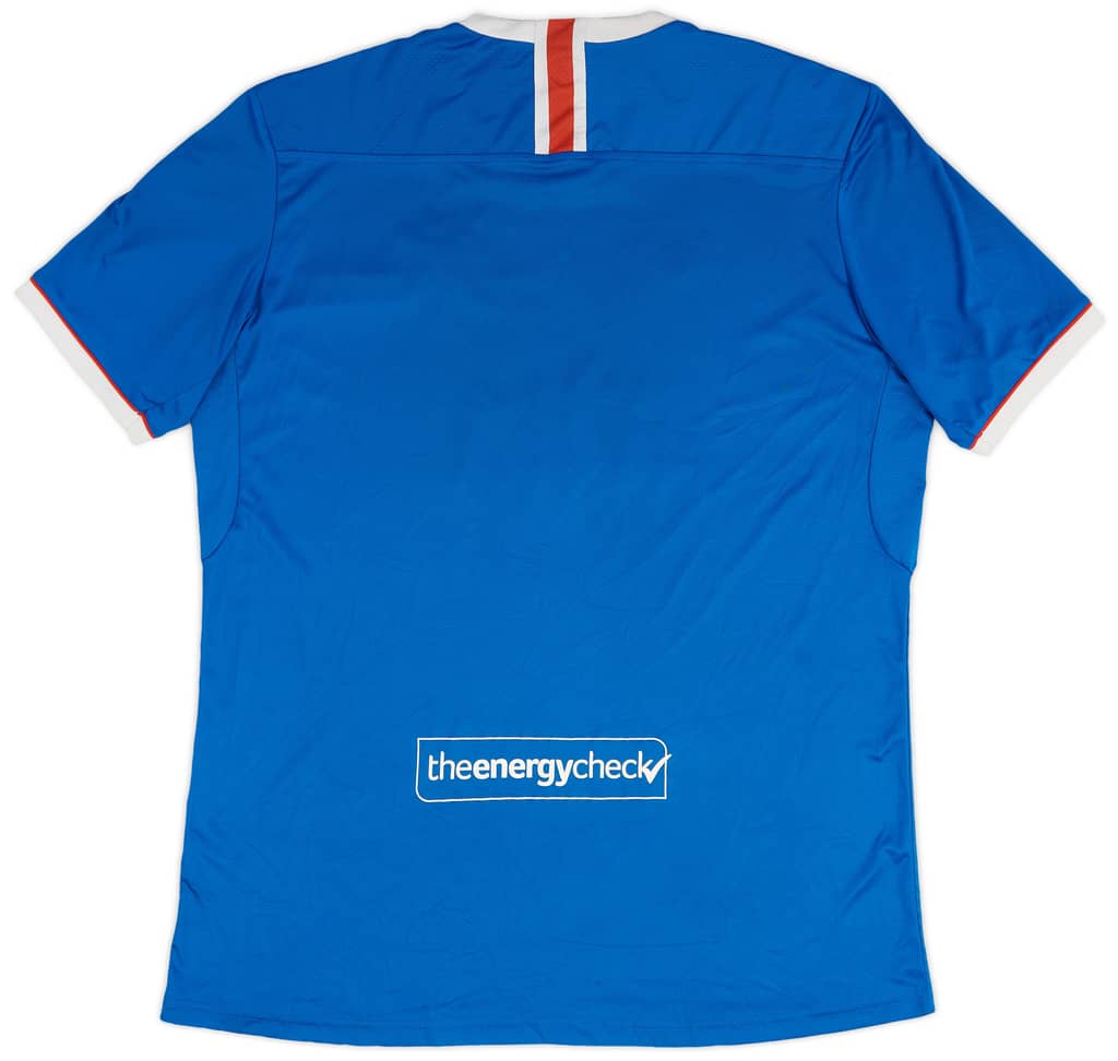 2020-21 Rangers Home Shirt - 6/10 - (XXL)
