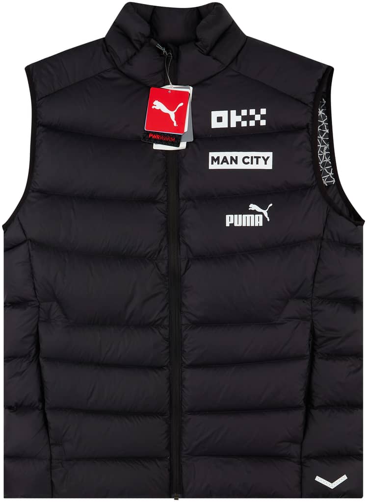 2022-23 Manchester City Puma Casuals Gilet (M)