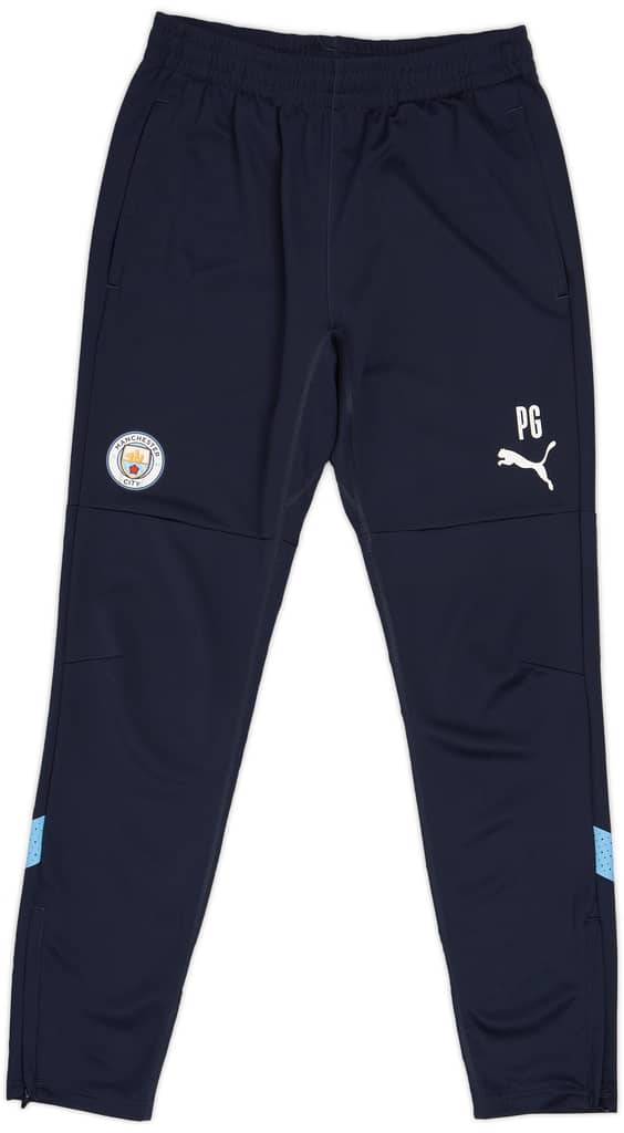 2022-23 Manchester City Staff Issue Training Pants/Bottoms 'PG' (Guardiola) - Very Good 7/10 - (M)