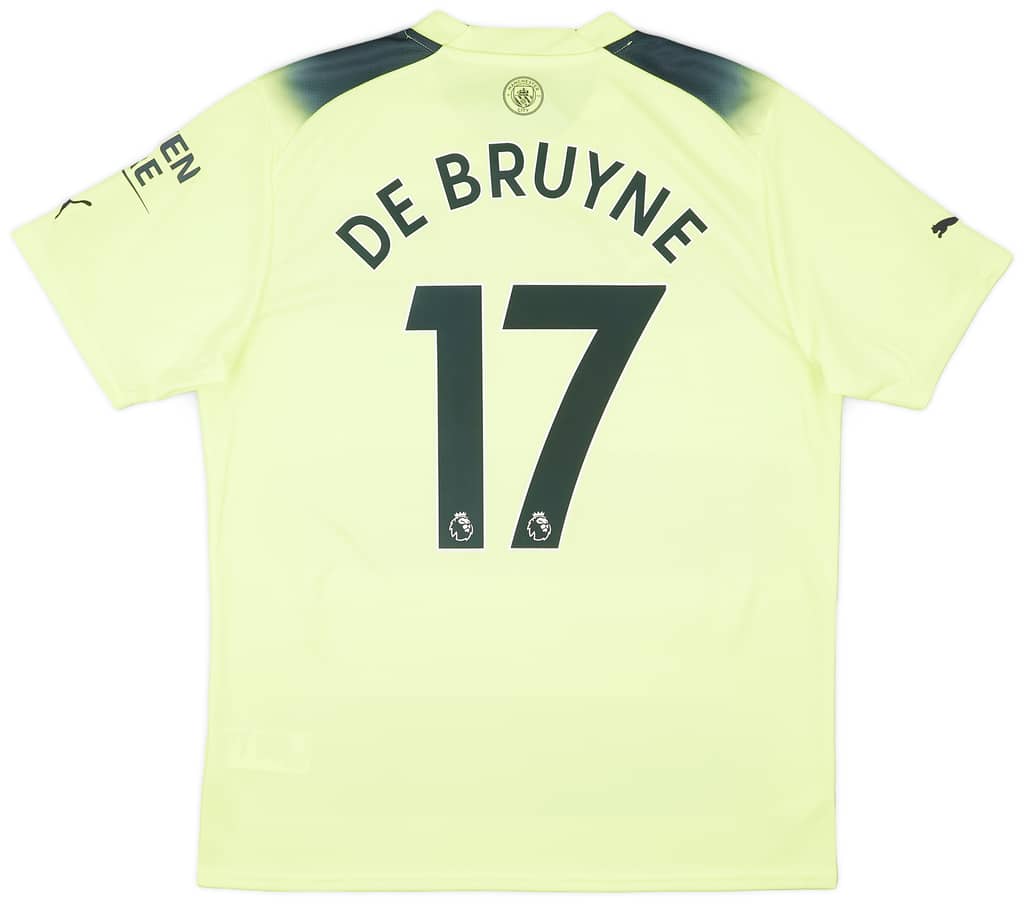 2022-23 Manchester City Third Shirt De Bruyne #17