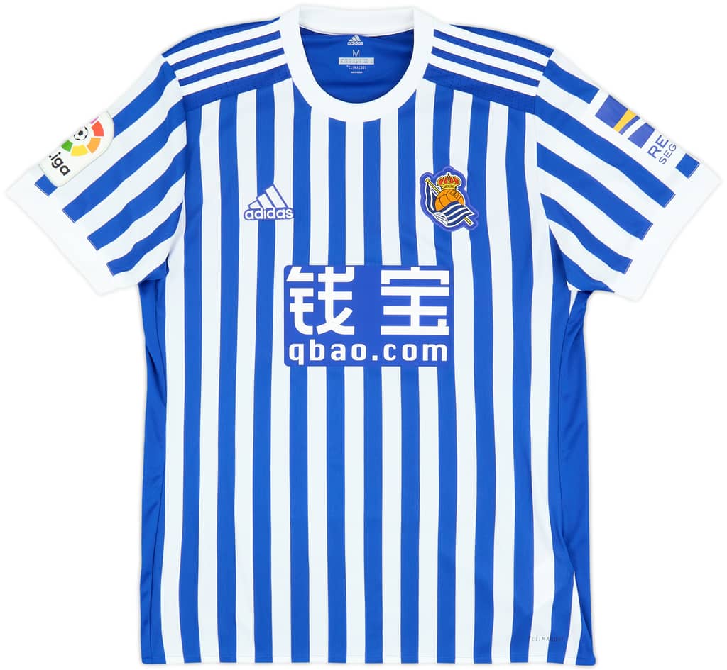 2017-18 Real Sociedad Home Shirt - As New - (S)