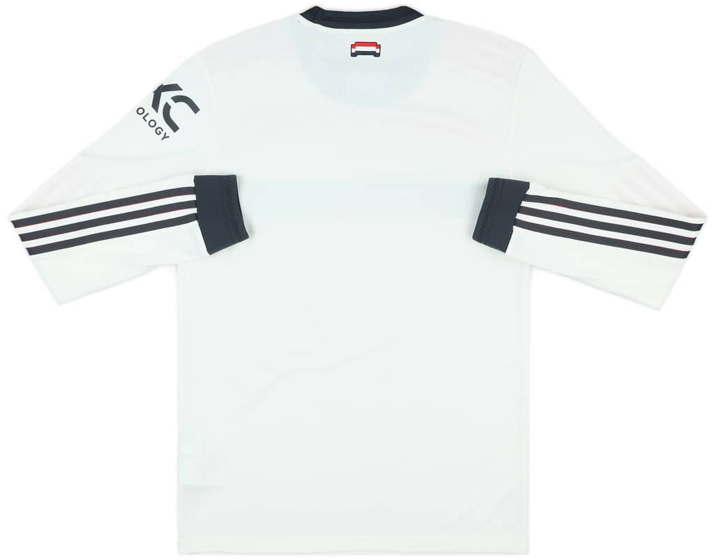 2024-25 Manchester United Player Issue Third L/S Shirt - As New - (S)